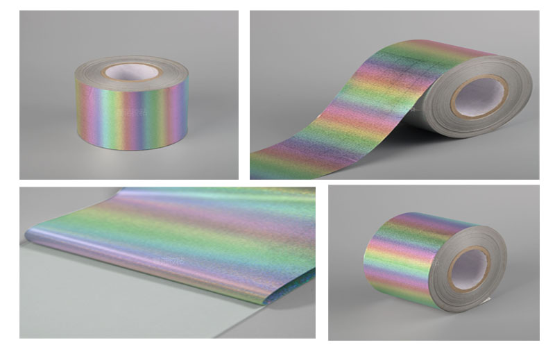 噴墨小沙（shā）點鐳射膜不幹膠材料