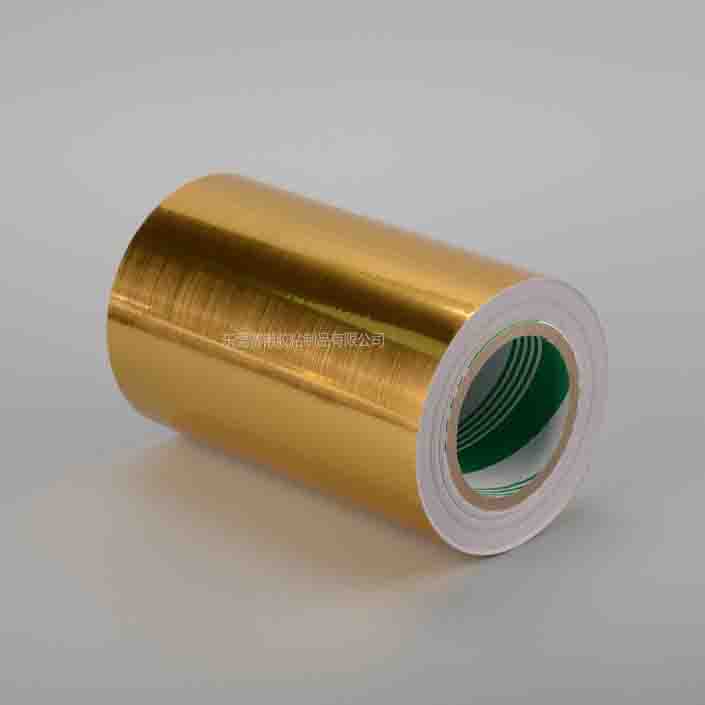 拉絲金不幹膠材料