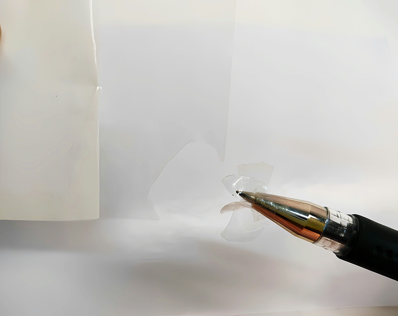 透明易碎膜不幹膠