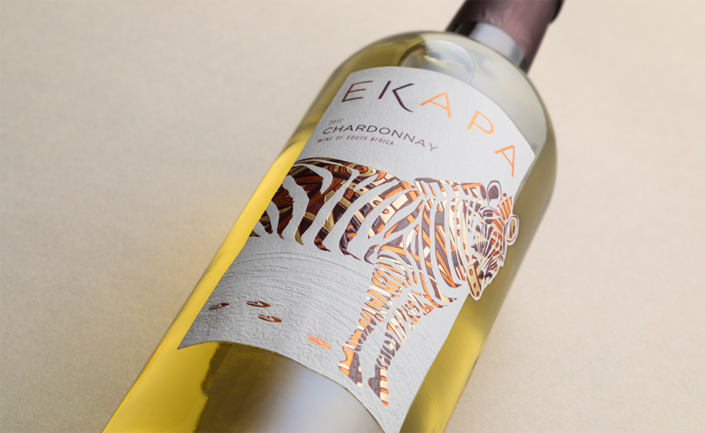 壓紋（wén）紙紅酒標簽