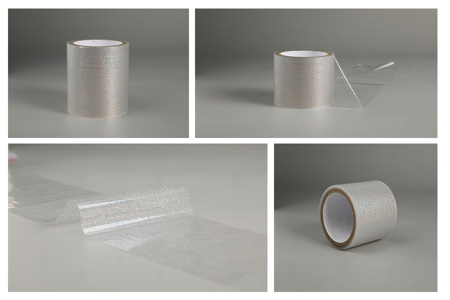 重疊圓點鐳射膜