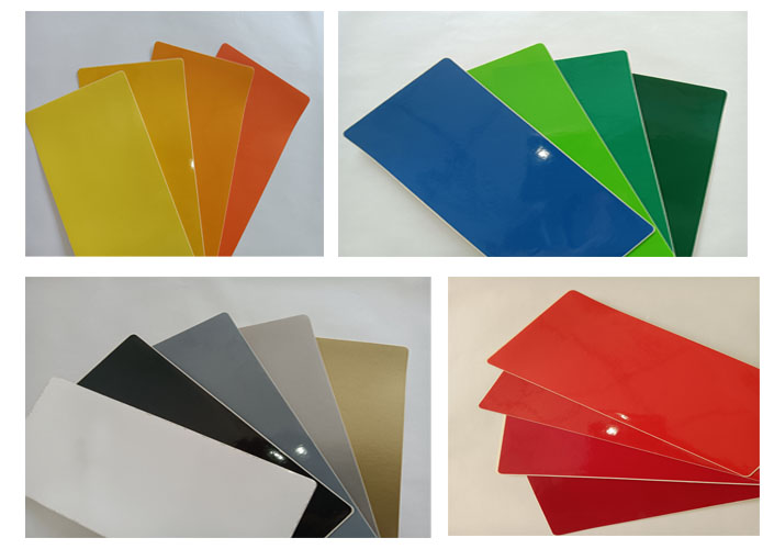 彩色PVC不幹膠材料（liào）