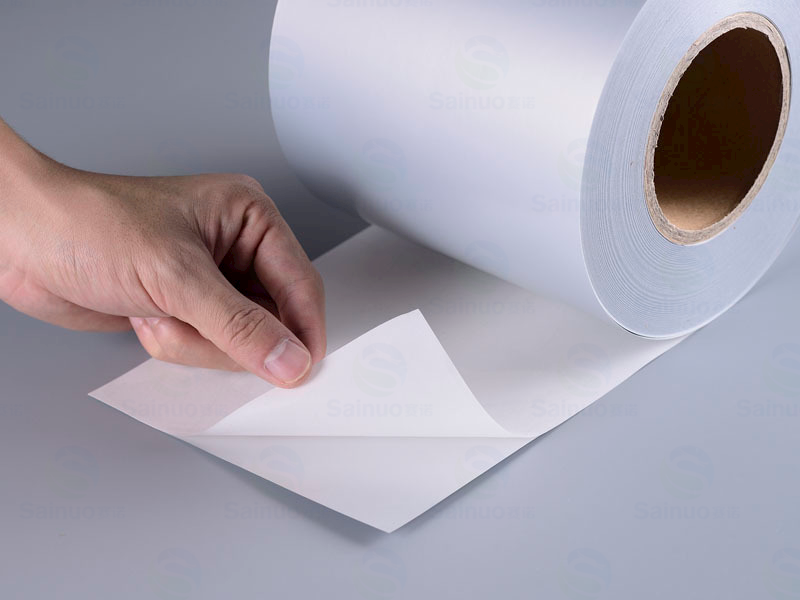 啞銀PET不幹膠材料