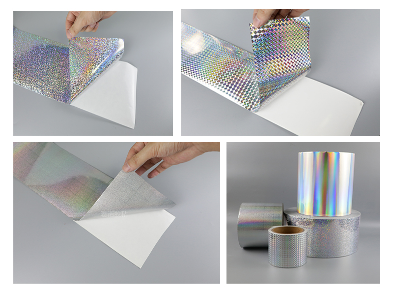 鐳射不幹膠材料