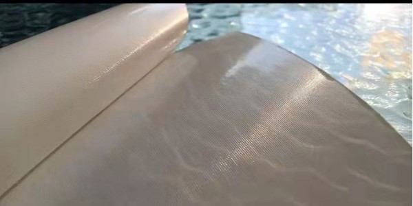 艾利型號為MZ0336A的UL認（rèn）證PET材料是一款網紋的不幹膠？