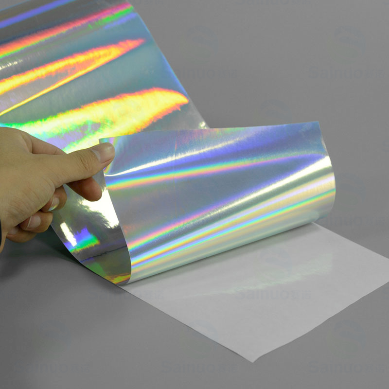 素麵鐳射不幹膠