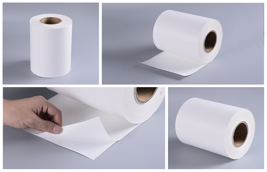 格底水膠服（fú）裝標簽不（bú）幹膠展示圖