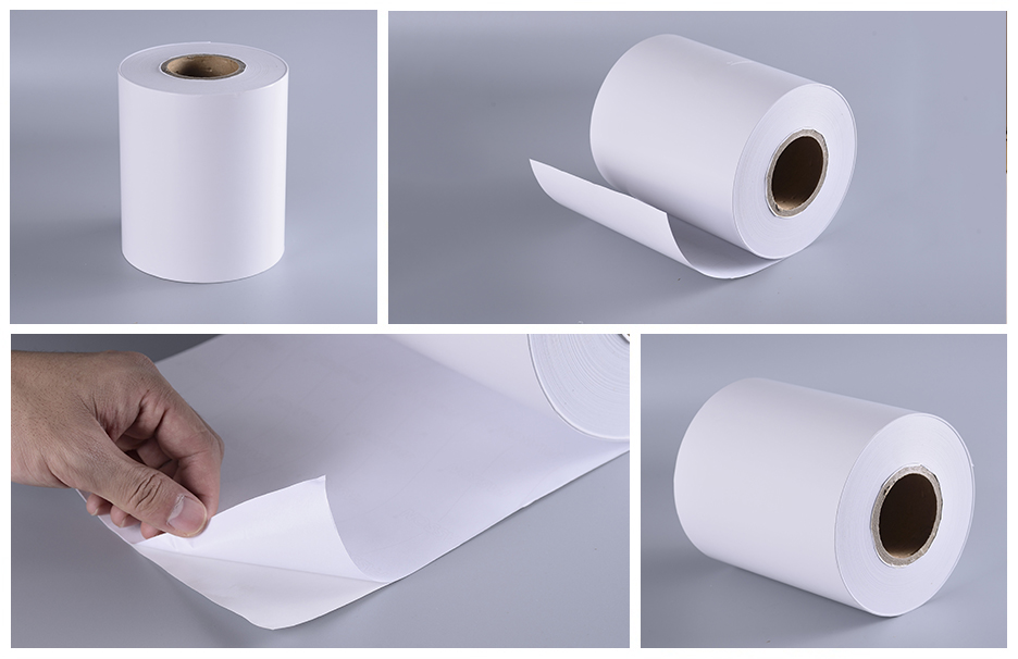 PCW30%回收料銅版紙不幹膠